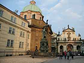Kreuzherrenplatz, St. Franziskuskirche, Salvatorkirche, Altstadt Prag