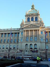 Nationalmuseum Prag - Wenzelsplatz - Stadtführung in Prag auf Deutsch