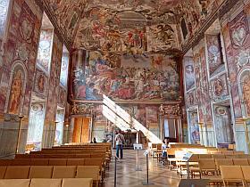 Führung Schloss Troja Prag Illusive Wandmalereien im Hauptsaal