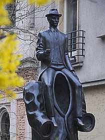 Franz Kafka Denkmal Prag
